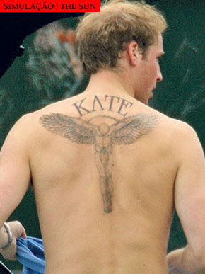 Tatuagens nas Costas masculina princepe williams