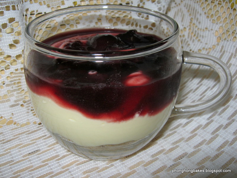 Phong Hong Bakes and Cooks! Cherry Cheesecake Shooters (Ree Drummond)