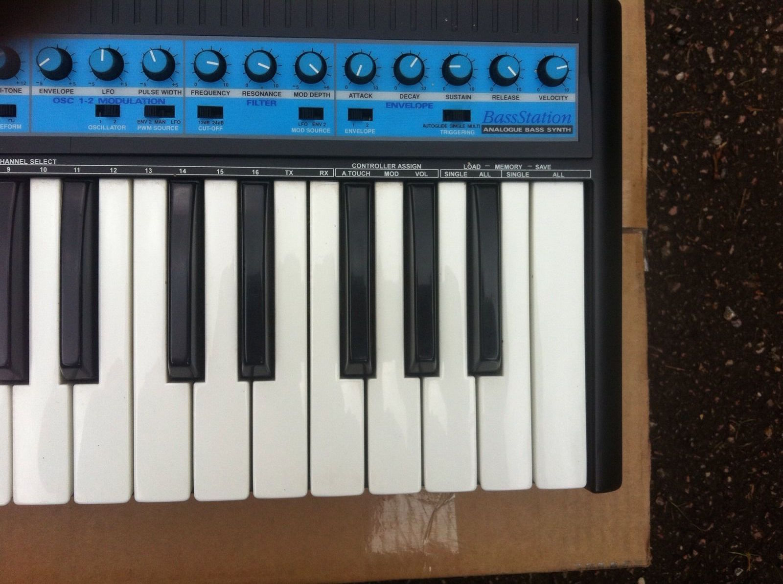 MATRIXSYNTH Novation Bass Station Keyboard Demo