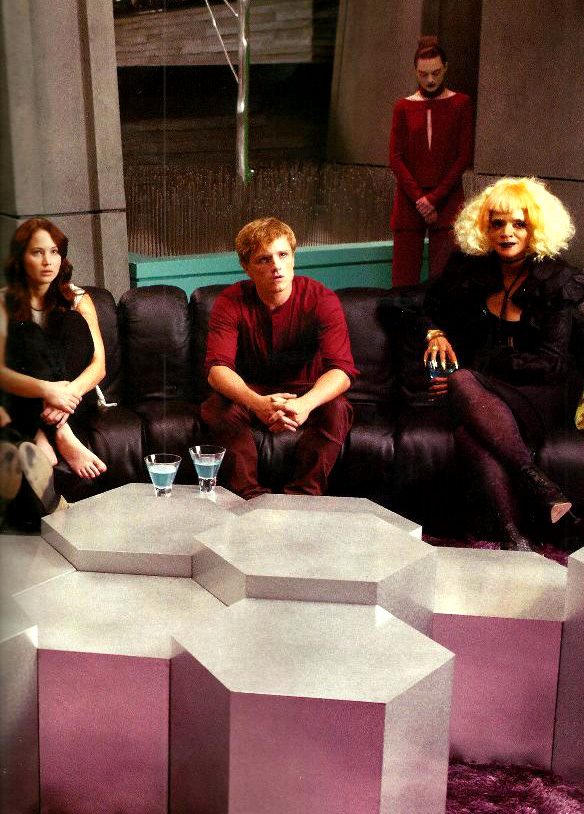 Los juegos del hambre Nueva foto Katniss, Peeta, Portia y Lavinia