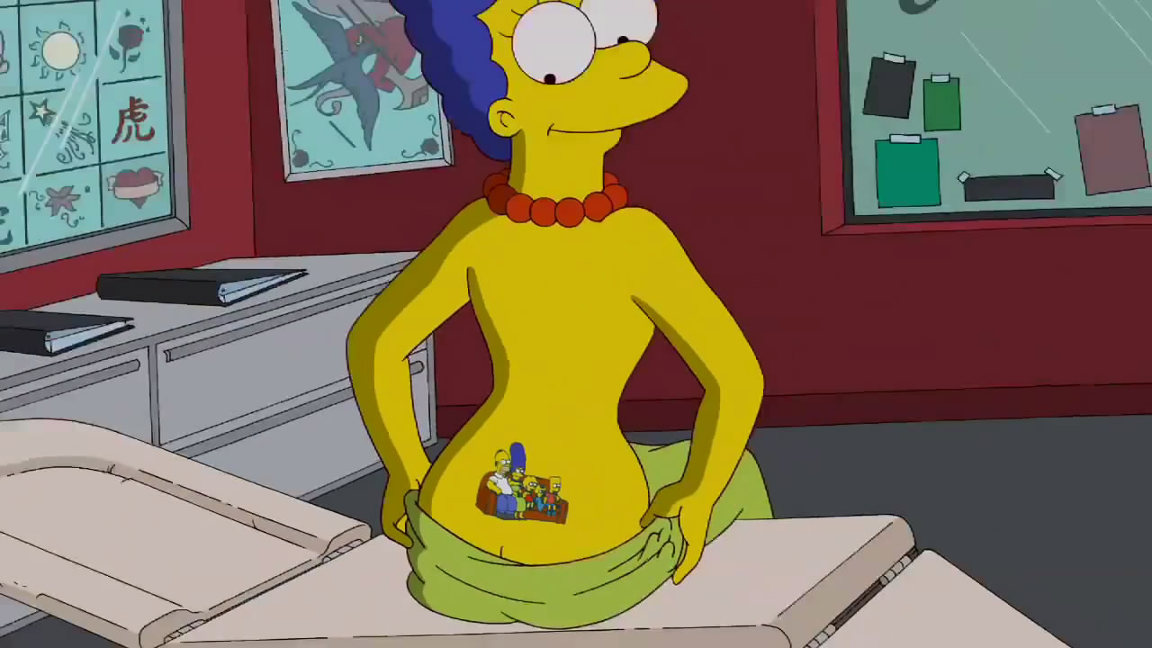 Mes de las Madres: Marge Simpson / Mother's Month: Marge Simpson.