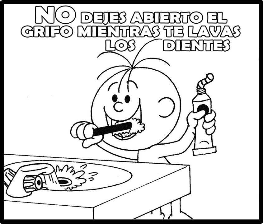 Grifo De Agua Para Colorear Grifo De Agua Para Colorear