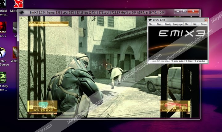 ESX - PlayStation 3 Emulator for PC