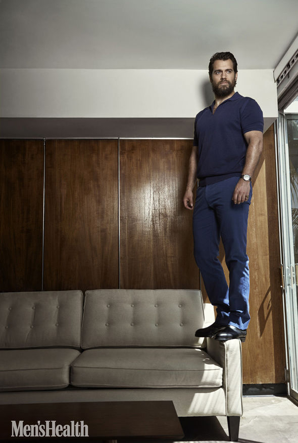 Henry Cavill News: First Look: Henry Standing Tall In Men&rsquo;s Health Magazine