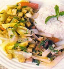 Saltado de pota recetas