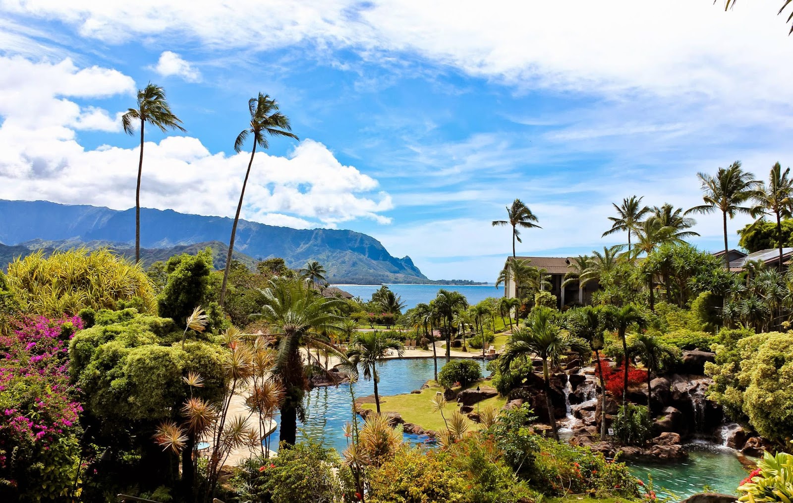 Hanalei Bay Beach Kauai cool wallpapers,Hawaii | Wallpaper view