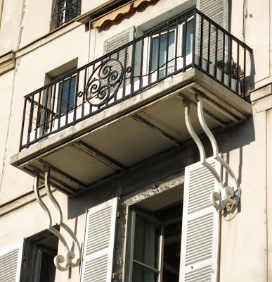 Balcon du 72 quai des Orfèvres