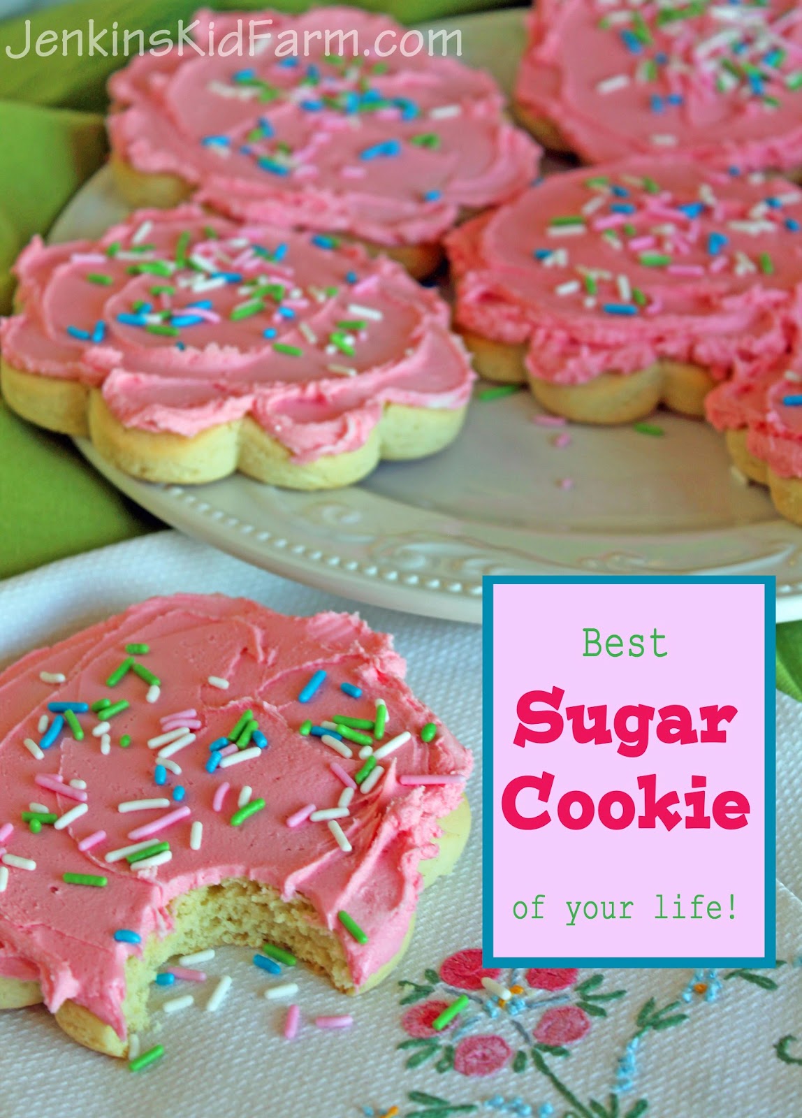 Jenkins Kid Farm Best Sugar Cookie Of Your Life!