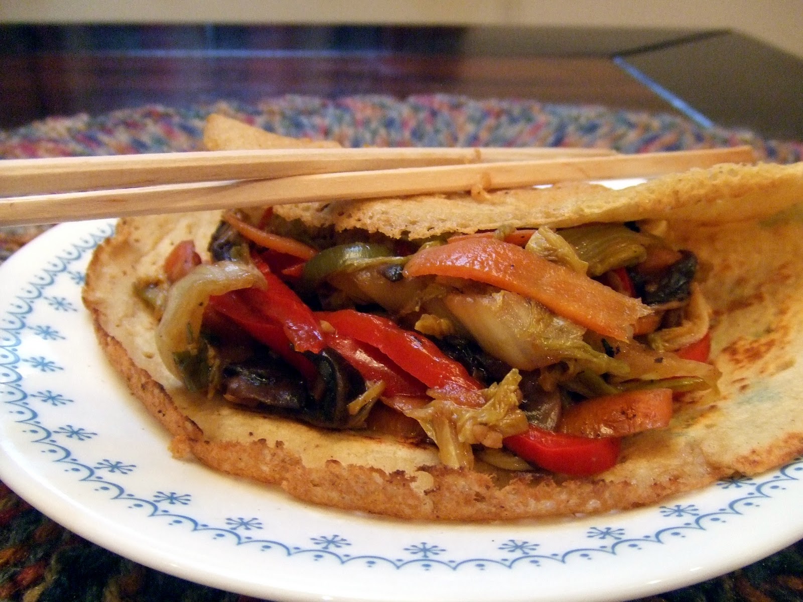 The "V" Word VeganMoFo "M" is for Moo Shu Vegetables with 5Spice