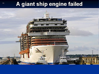 How he fixed the Giant Ship Engine problem