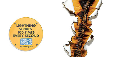 Lightning strikes 100 times every second