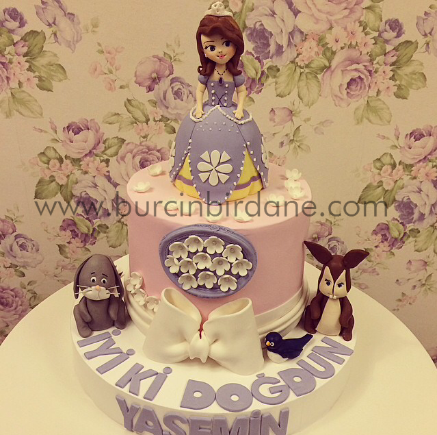 BURÇİN BİRDANE BUTİK PASTA TASARIMI Prenses Sofia Pastası