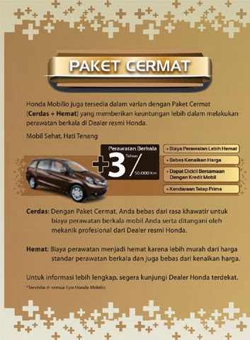 Promo Honda Mobilio Bandung