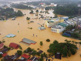 Rumah Khairul Fahmi Che Mat banjir, iinfo, terkini, mangsa banjir, 