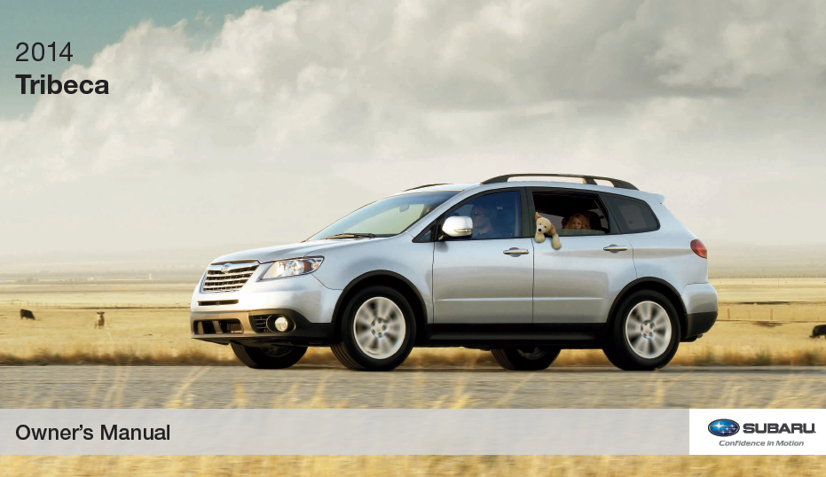 Subaru Tribeca Manuals 2014 (Tribeca Owner Manual) Subaru Bali