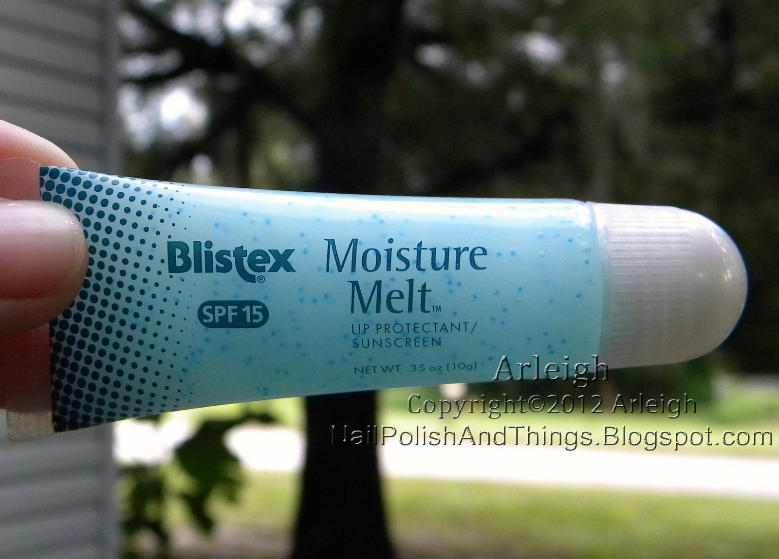 Nail PolishNThings Blistex Moisture Melt LipBalm Review