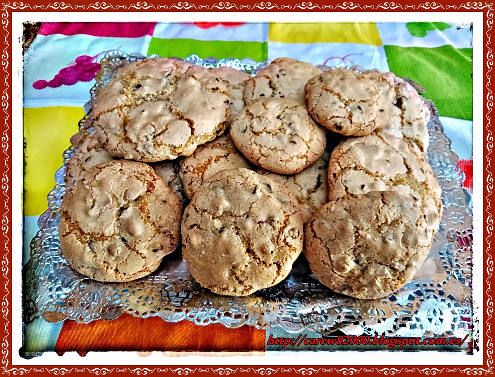 Cookies De Chocolate Y Nueces
