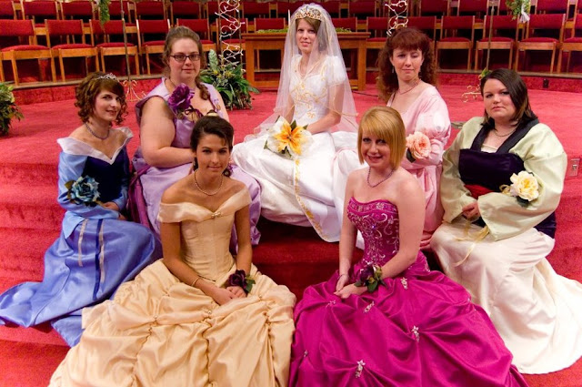 disney princess bridesmaid dresses