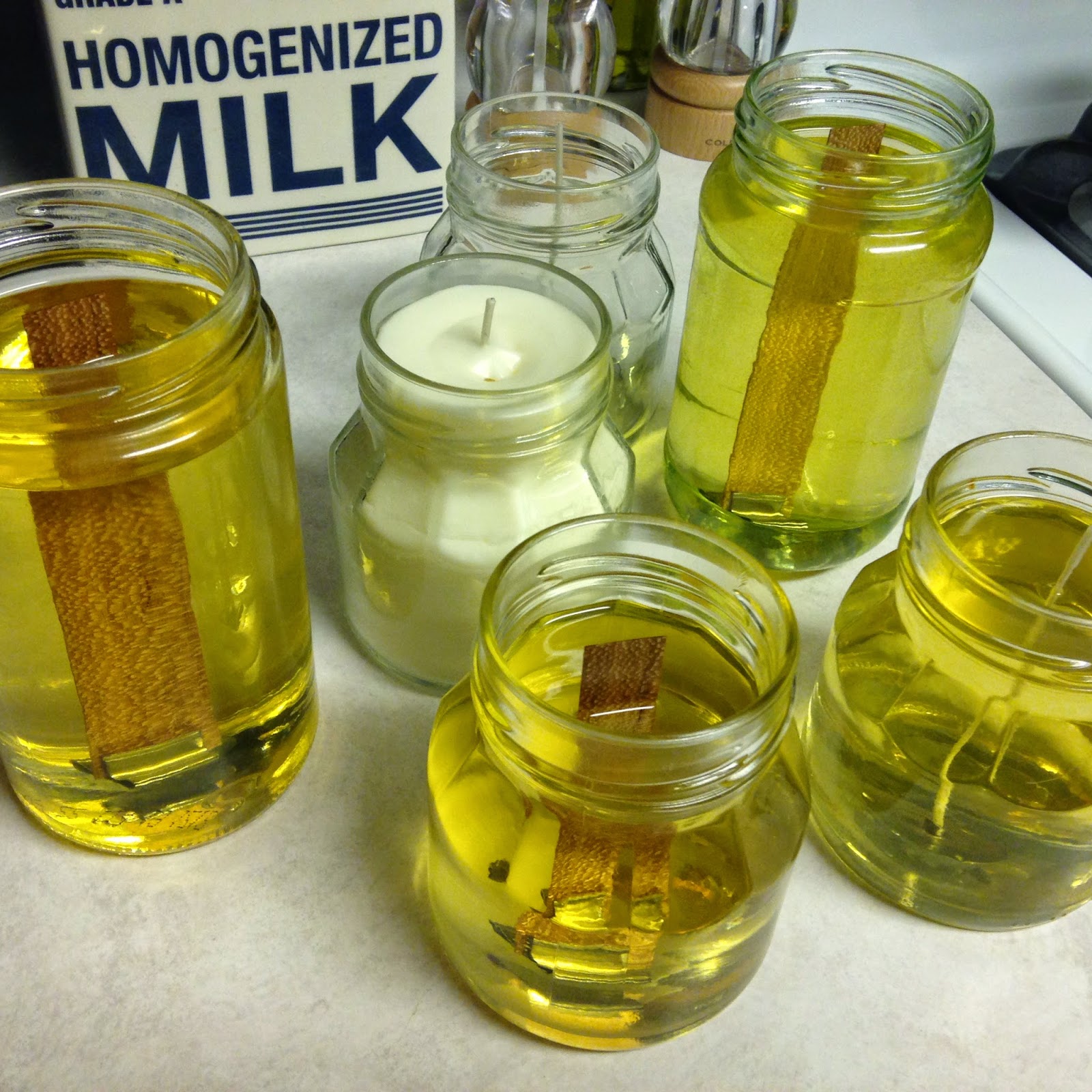 Operation Old Elm Jelly Jar Citronella Candles