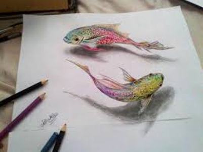 3d pencil art images art project ideas and craft ideas