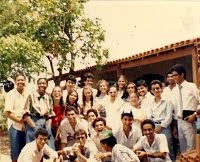 Ceifeiros da Última Hora em festa de confraternização - 1983