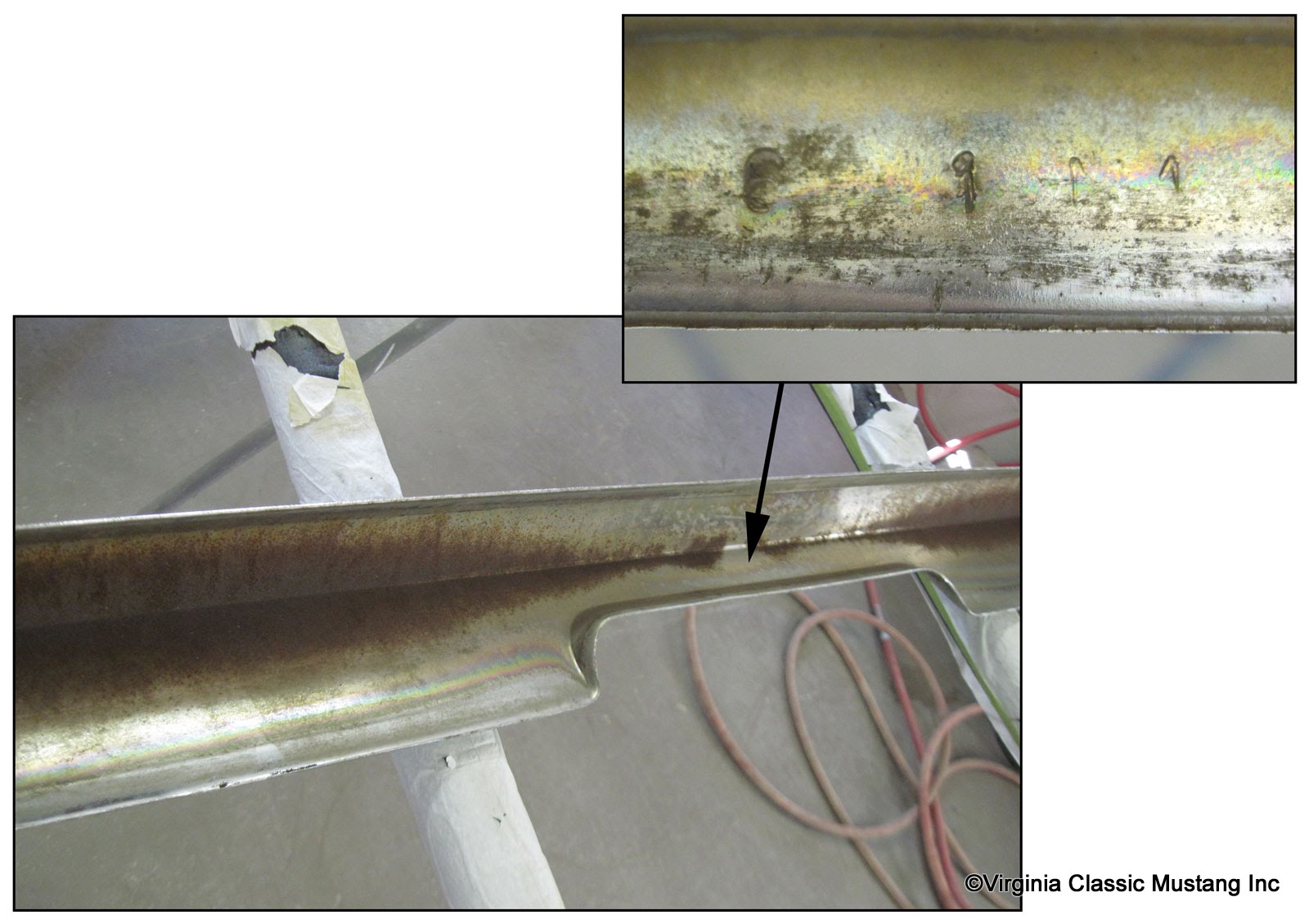 Virginia Classic Mustang Blog Just the Details...6566 Mustang Rear