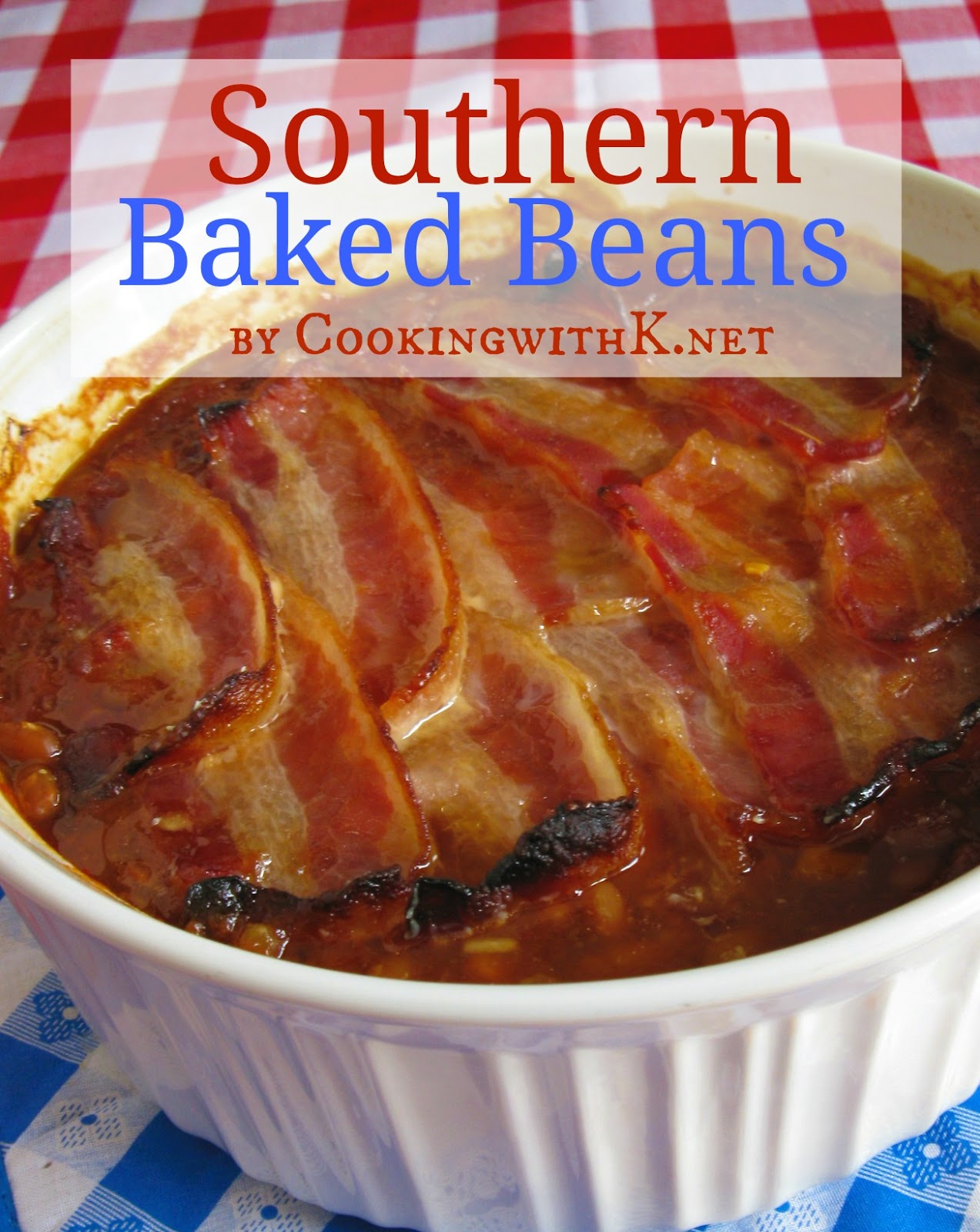 Cooking with K: Mama's Southern Style Baked Beans {Granny's Recipes}