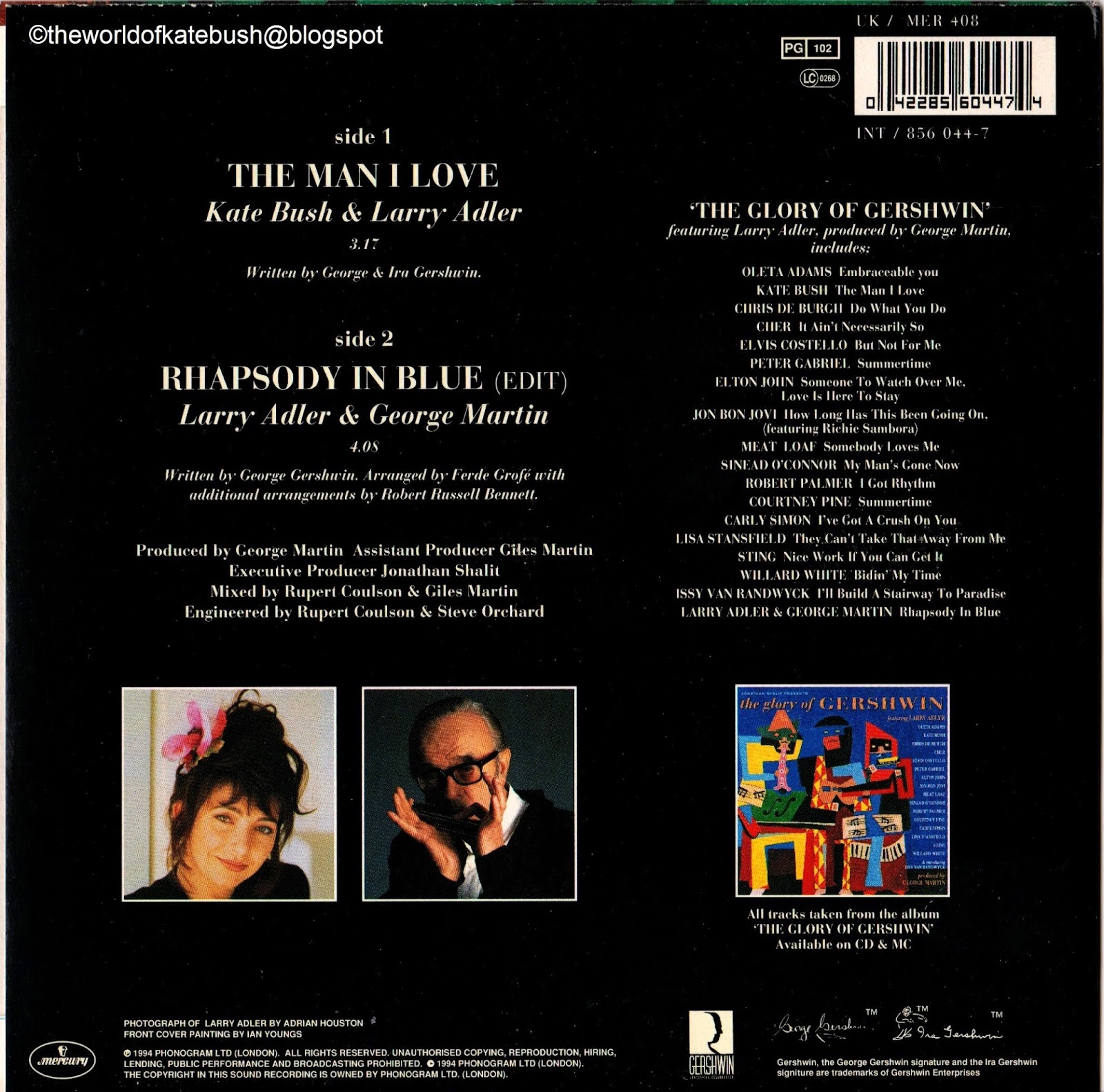 THE WORLD OF KATE BUSH The Man I love UK 7