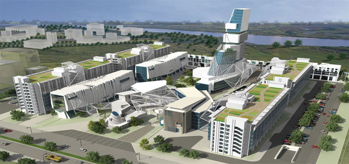 WTC Noida, World Trade Center Greater Noida - DLF, DLF Site, DLF