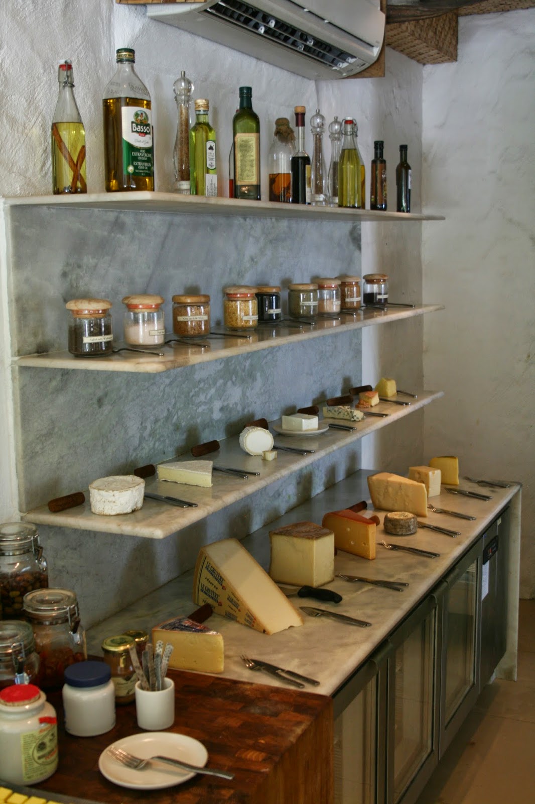 Country Gourmet Traveler Cheese Room at Soneva Fushi