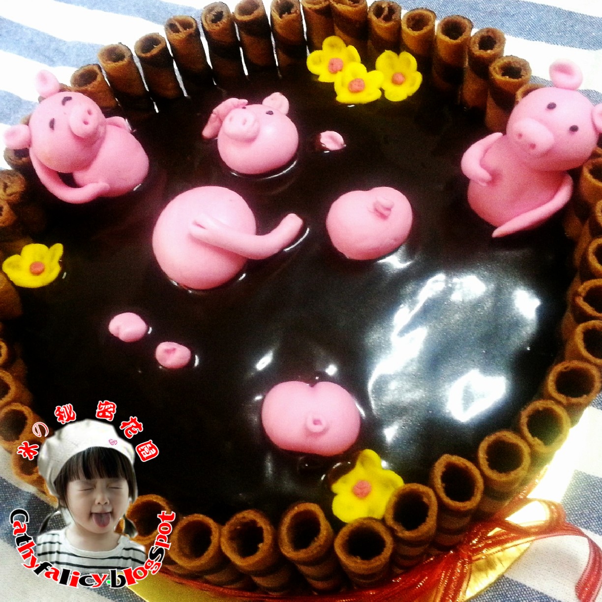 小猪创意蛋糕图,蛋糕图片创意(第6页)_大山谷图库