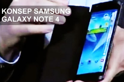 Phablet Samsung Galaxy Note 4 Layar Tiga Sisi Terbaru Galaxy Note 4