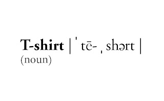 t-shirt included in dictionary