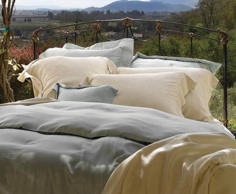 Lisa Linen Lady Bamboo Versus Beechwood Linens