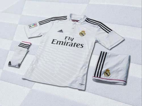 Adidas released 2014-15 Real Madrid home and away kit