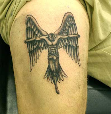 best wing tattoo design for men