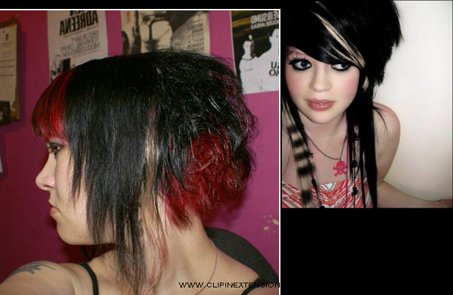 Clip In Extensions Black Hair With Blonde Extensions