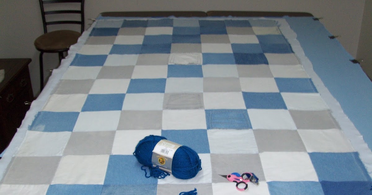 Under Quilted Covers An Old Fashioned Quilt Tying