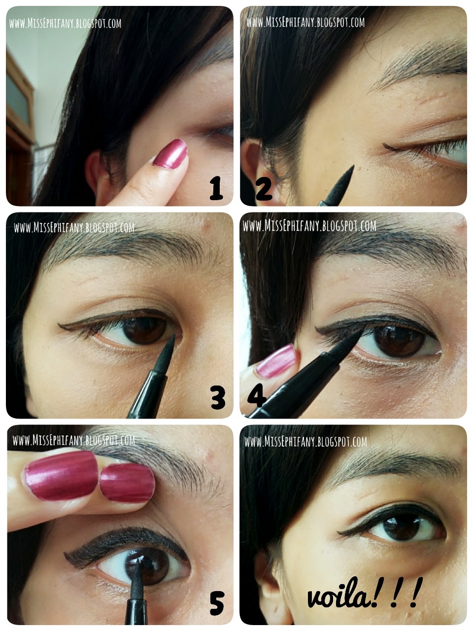 5 Langkah Mudah Memakai Eyeliner untuk Membuat Cat Eye bagi Pemula