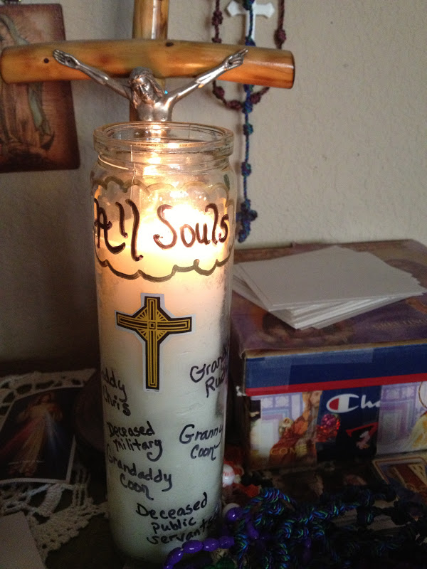 Family At The Foot Of The Cross All Souls Family Prayer Candle