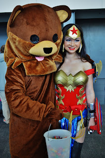 Barry Bear and Wonder Woman