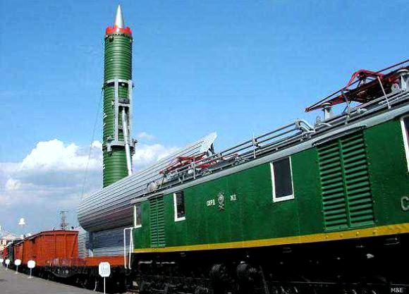 Kereta api rudal ICBM RT-23 (SS-24 Scalpel)