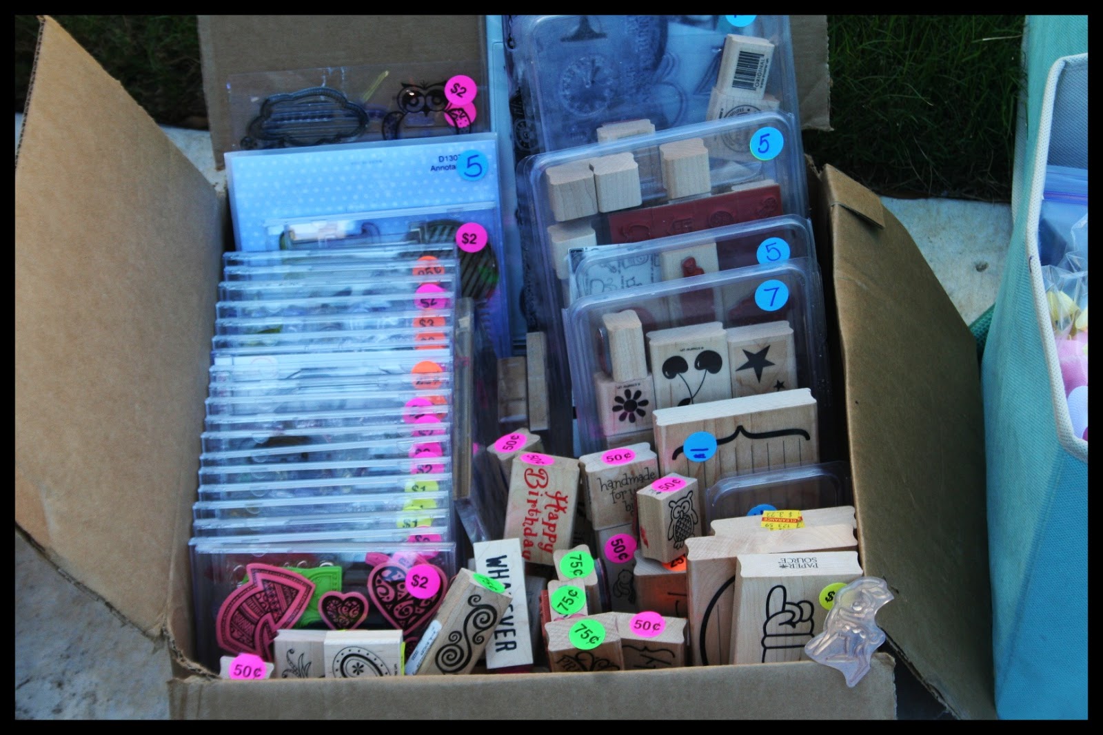 Local Stamp/Scrapbook Garage Sale! Pink Buckaroo Designs