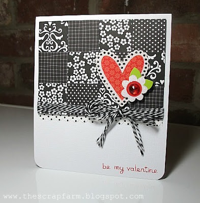 Carte de St-Valentin en mosaïque Melinda+-+Be+My+Valentine+Card