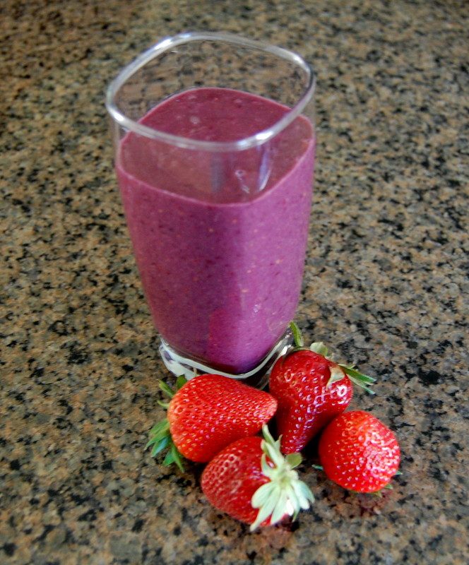 Smoothie Saturday Blackberry Strawberry Smoothie 365 Days of Baking