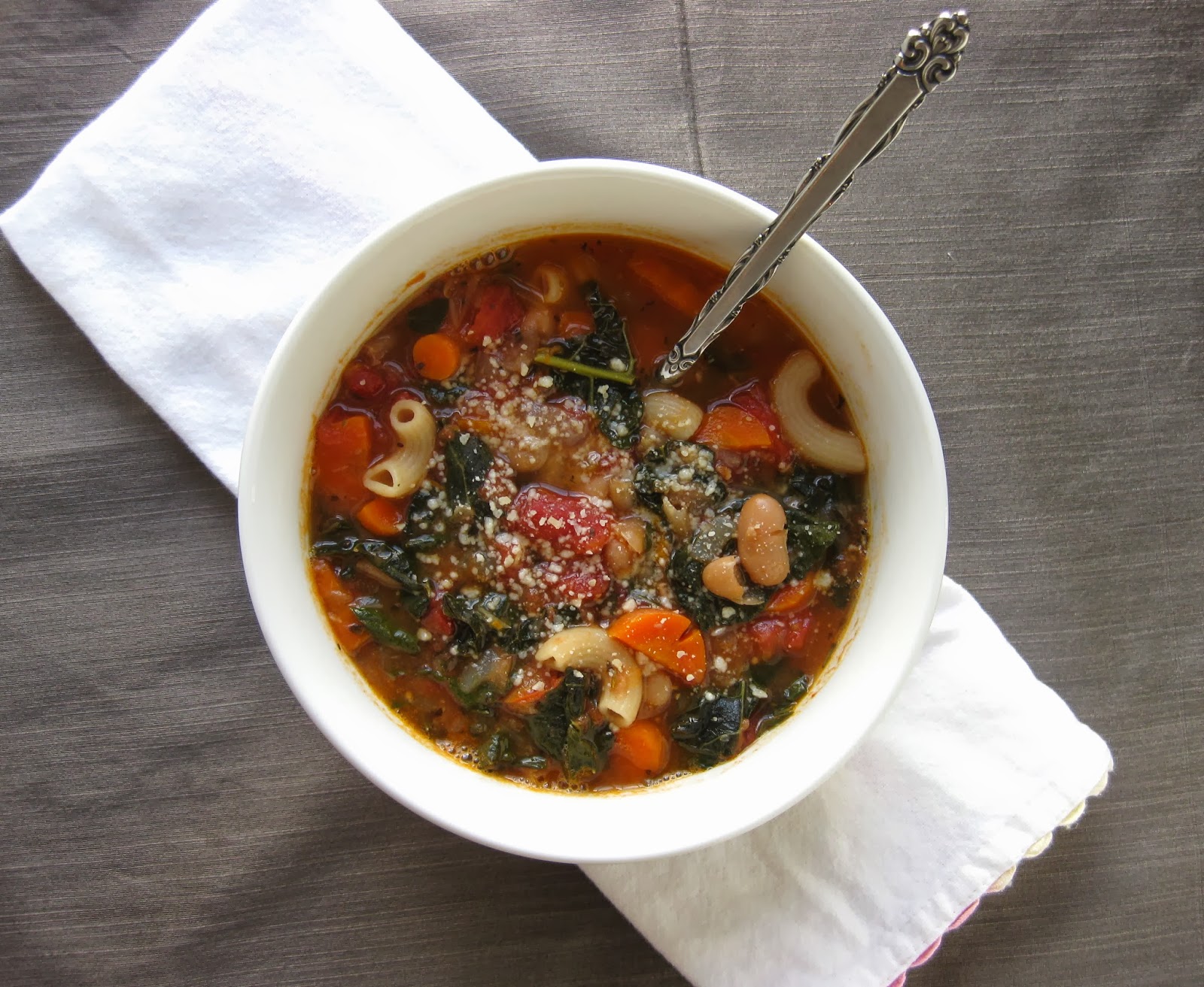 Stew or a Story Pasta e Fagioli with Kale