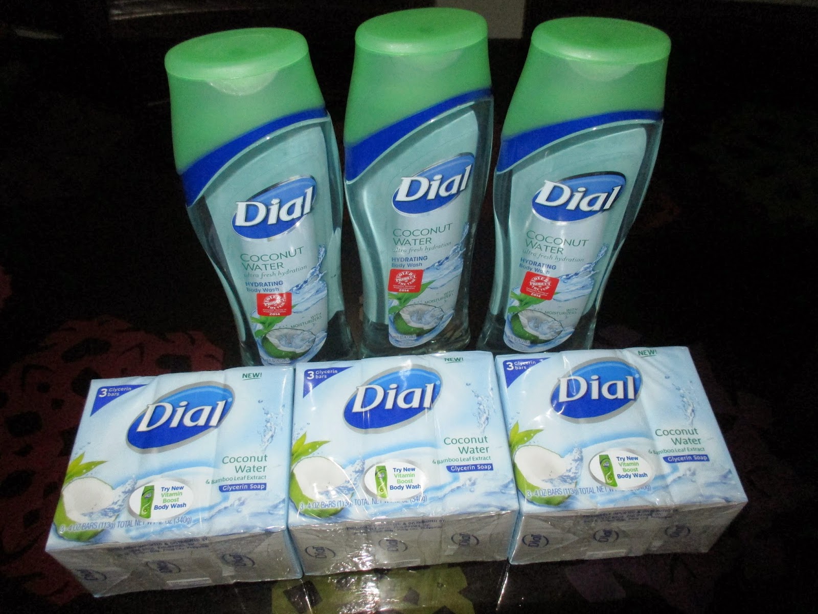 Dial Coconut Shower Gel and Bath Soap