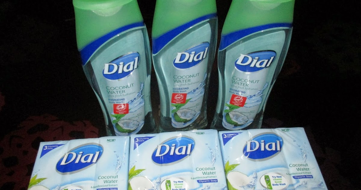 Dial Coconut Shower Gel and Bath Soap
