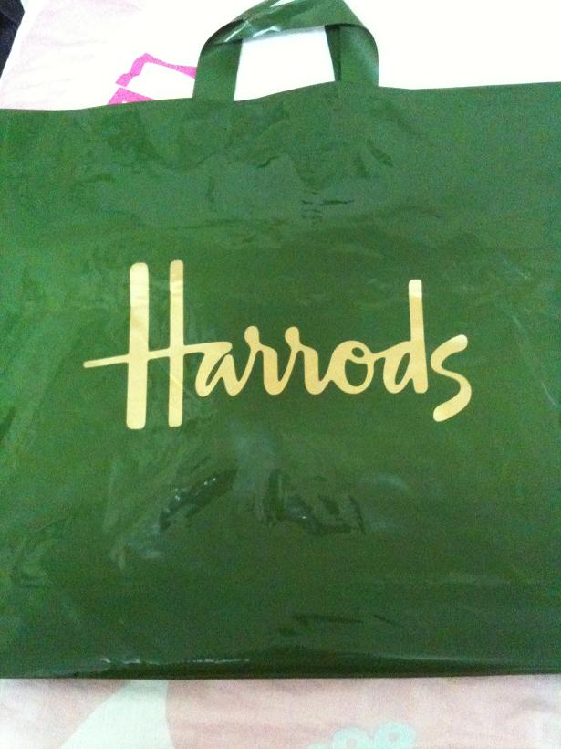 Harrods Green Bag