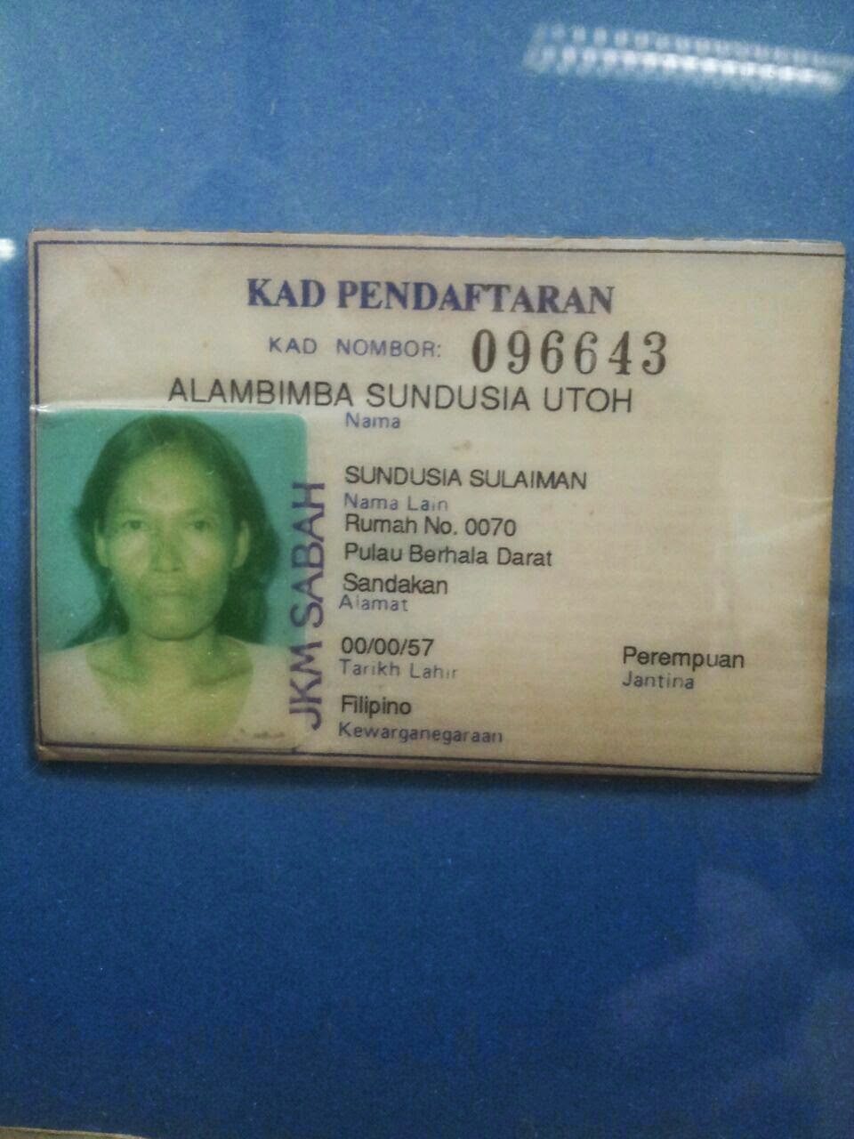 Siapa DALANG SEBENAR Yang Keluarkan Kad Pengenalan Untuk PATI Di Sabah